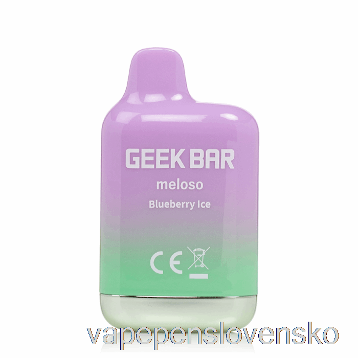 Geek Bar Meloso Mini 1500 Jednorázová čučoriedková ľadová Vape Slovensko